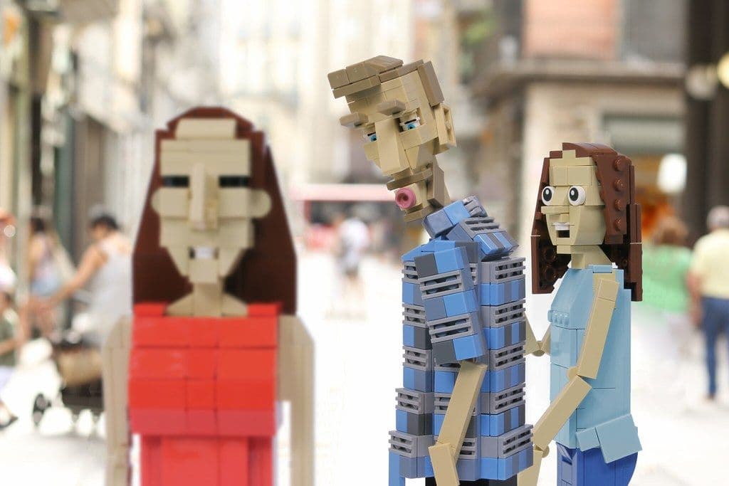 Classic meme on lego mode